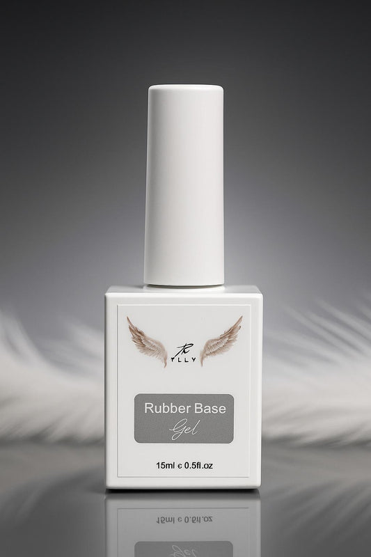 Smoke Grey Shimmer Rubber Base