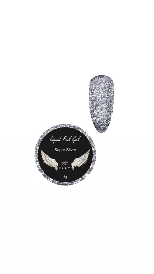 Vintage Silver painting gel